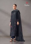 Habiba By Sudriti Italian Satin Printed Dress Material Exporters In India
